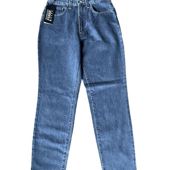 Dior Designer Gianfranco Ferre Italian Vintage High Waisted Mom Jeans NEW Sz 30 - Picture 12 of 16